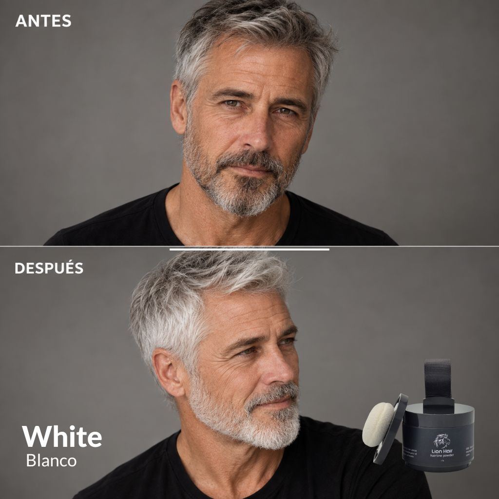 Cubre canas instantáneo Lion Hair, muestra de tono 7