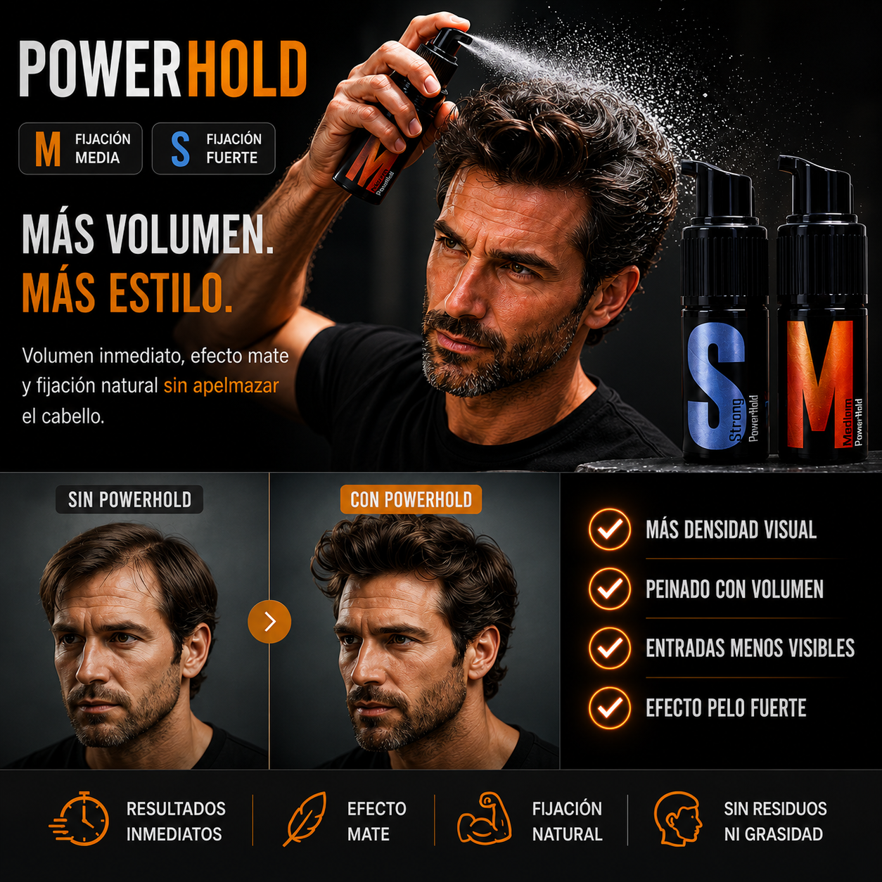 Polvo de Volumen PowerHold