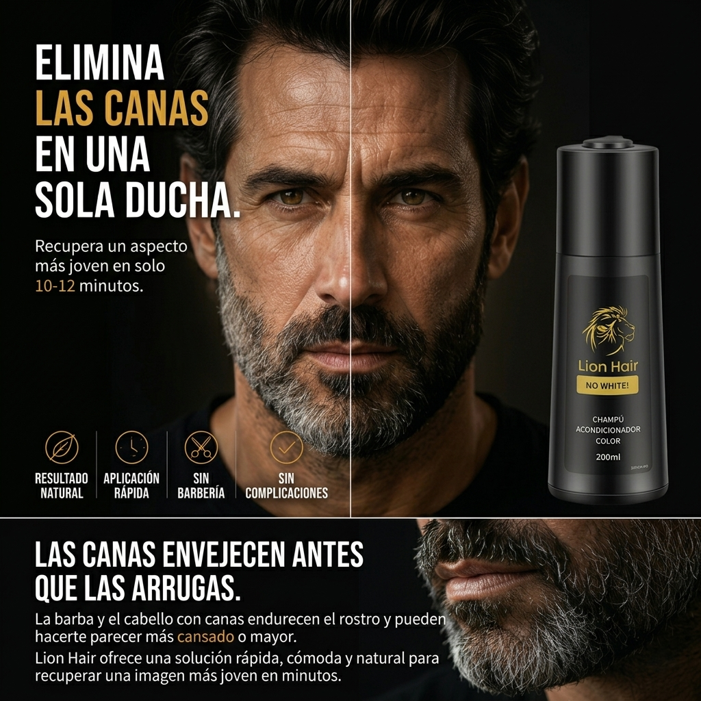 Champú Anticanas Permanente | Lion Hair
