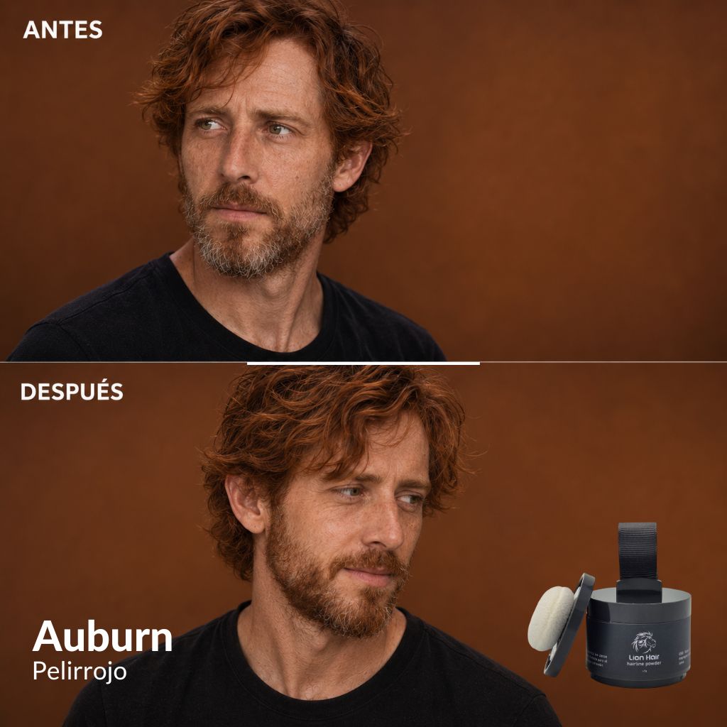 Cubre canas instantáneo Lion Hair, muestra de tono 5